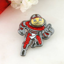 Seasons Jewelry - Ohio State “Brutus” Crystal Logo Pin