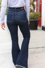 Judy Blue Dark Wash Raw Hem Jeans