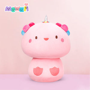 Unicorn Axolotl Plush Squish Toy