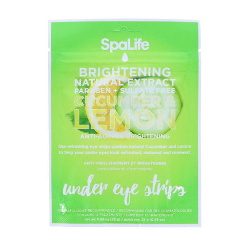 Cucumber + Lemon Brightening Under Eye Strips