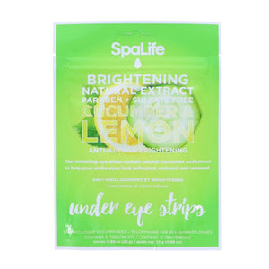 Cucumber + Lemon Brightening Under Eye Strips