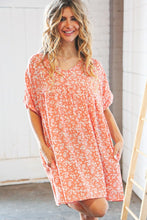 Floral Print Woven Dress with Side Pockets