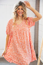 Floral Print Woven Dress with Side Pockets