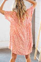 Floral Print Woven Dress with Side Pockets