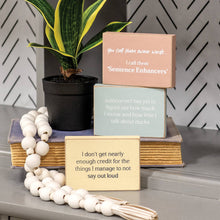 Col House Designs - Sentence Enhancers Rectangle Block - 3 Asstd.