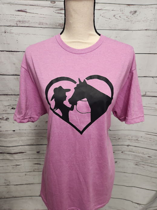 A Girl and Her Horse Graphic Tee