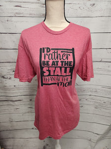 Rather Be At The Stall Graphic Tee