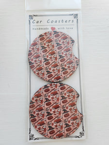 HP House Car Coaster Set