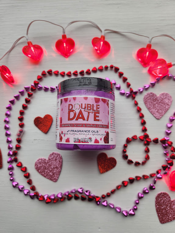 Double Date Whipped Soap and Shave - Be Mine