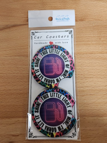 This Little Light Car Coaster Set