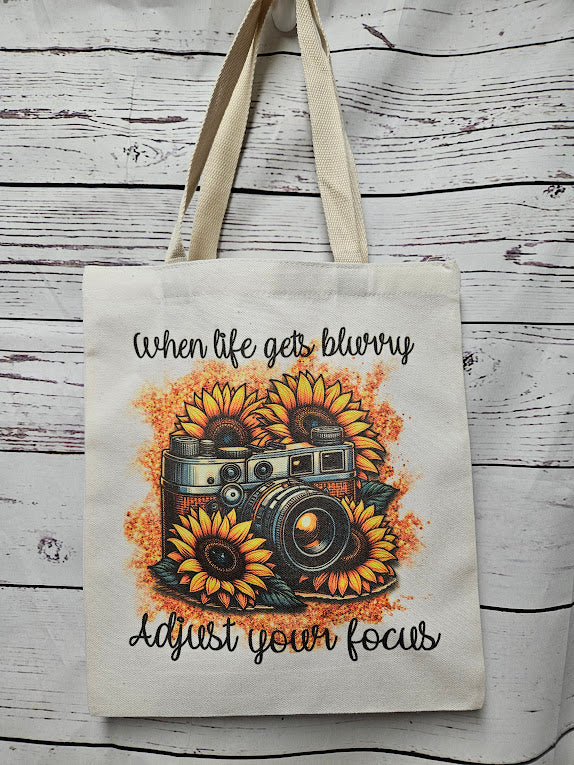 When Life Gets Blurry Tote