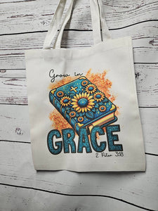 Grow in Grace Tote