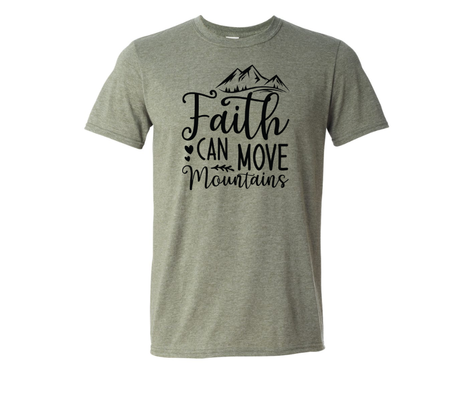 Faith Can Move Mountains Graphic Tee