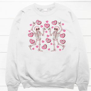 Ick, Eww, Meh Hearts Graphic Tee Sweatshirt