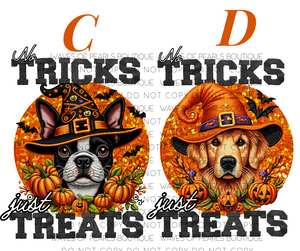 Dog Breed Trick or Treat Tote