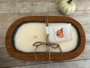 Autumn Spice 14 oz Doublewick Doughbowl