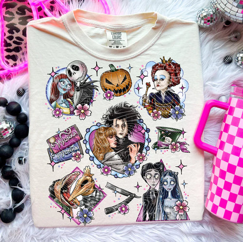 TB Movies Collage Graphic Tee