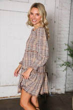 Sweet Tea on the Porch Plaid Tiered Dress
