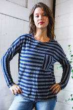 Navy Days Long Sleeve Top