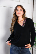 Twilight Charms Beaded V Neck Sweater