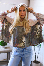Take Your Sweet Time Animal Patchwork Hoodie