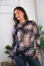 In a Dark Romance Sheer Blouse