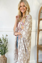 Golden Meadow Embroidered Kimono