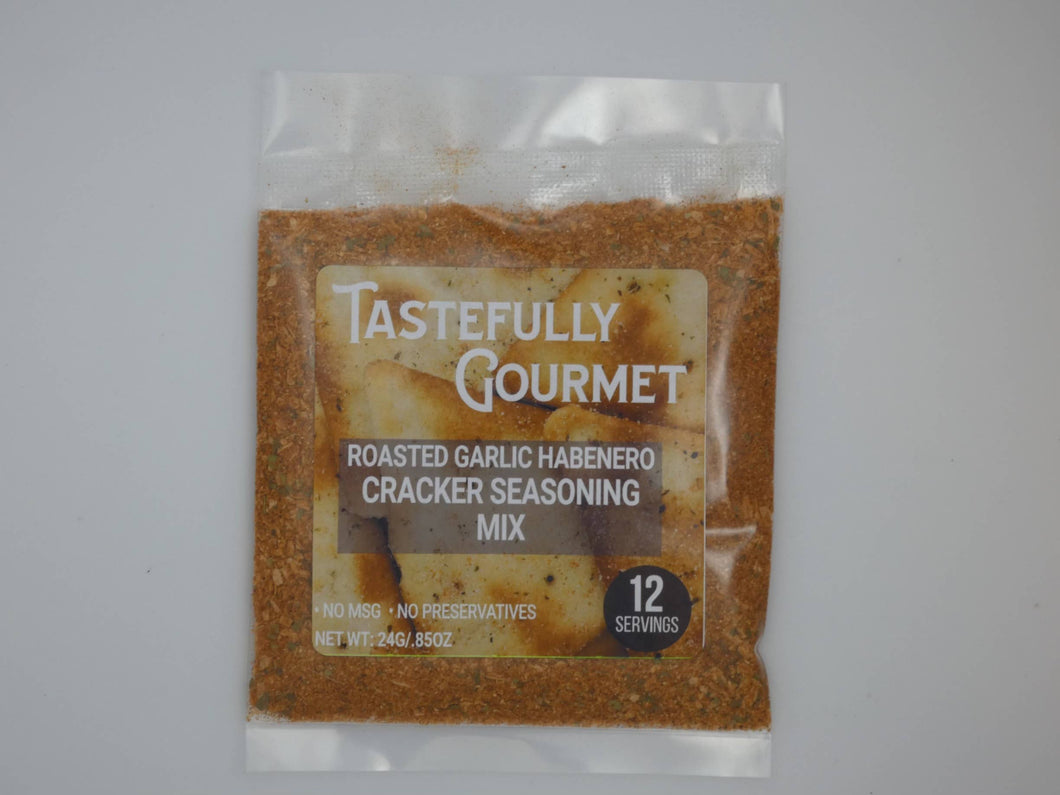 Roasted Garlic Habanero Cracker Seasoning Mix