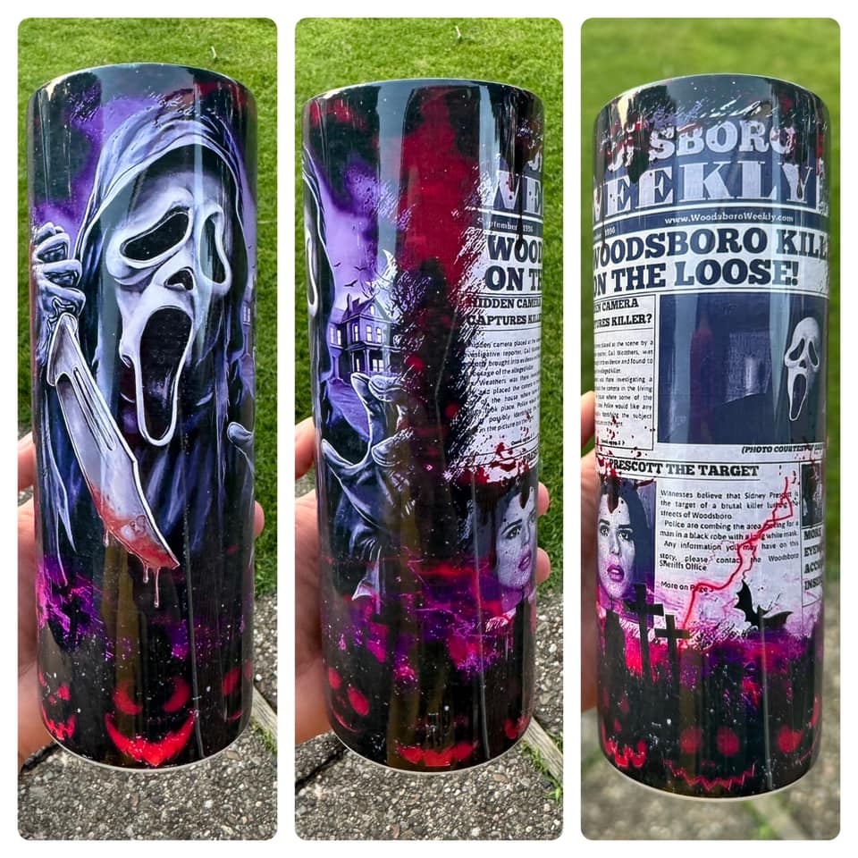 Ghost Killer Newspaper Tumbler