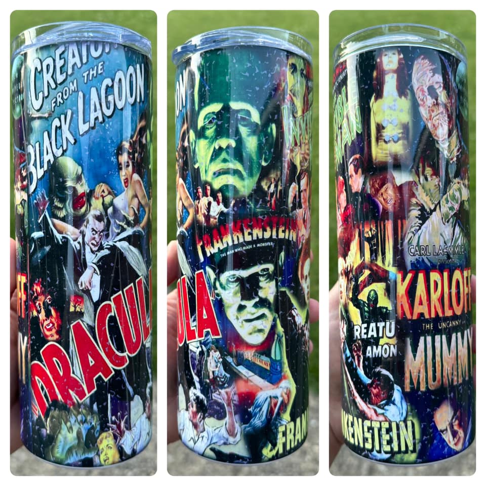 Classic Horror Tumbler