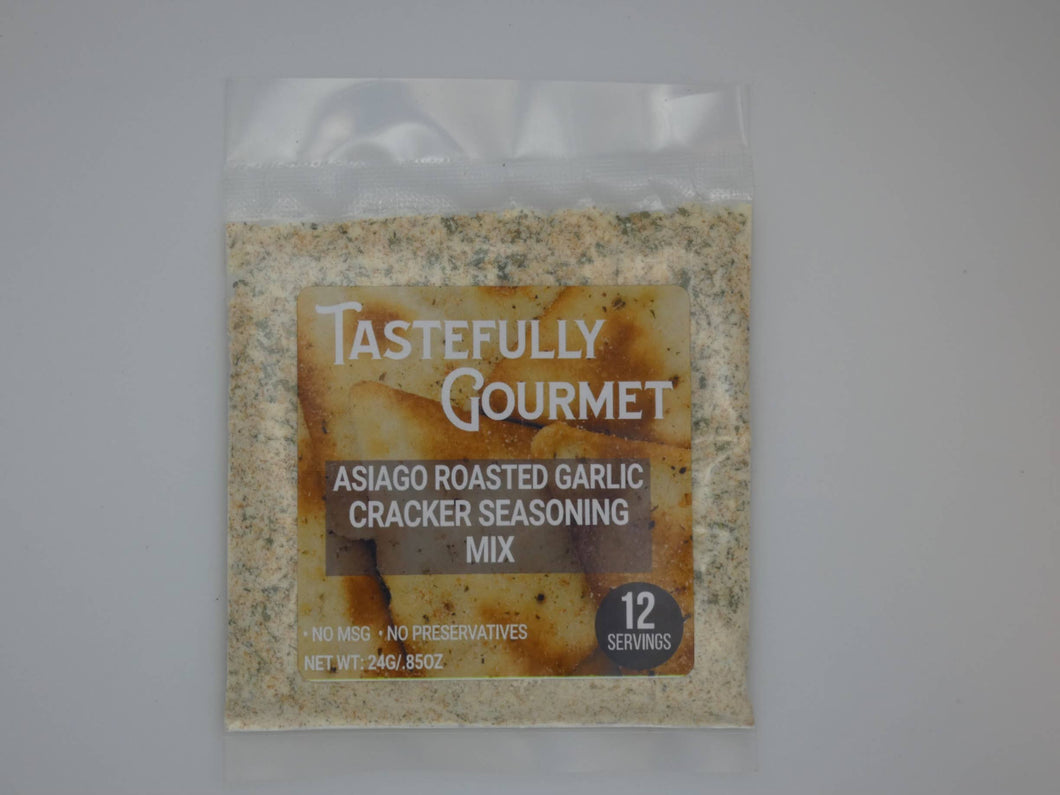 Asiago Roasted Garlic Cracker Seasoning Mix