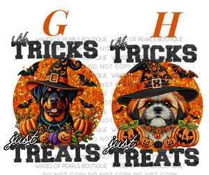 Dog Breed Trick or Treat Tote