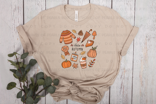 Hello Autumn Graphic Tee