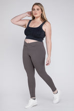 Plus V Waist Full Length Leggings