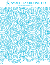 Cool Waves 10 x 13" Poly Mailer