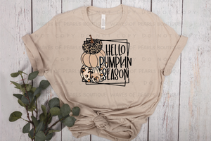 Hello Pumpkin Season Graphic Tee