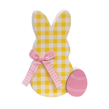 For Peeps Sake Box Sign & Chunky Bunny Sitter Set of 2