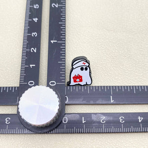 Halloween Acrylic Studs: Hippie Ghost