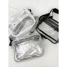 Stadium Approved Clear See Through Crossbody Bag