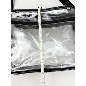 Stadium Approved Clear See Through Crossbody Bag