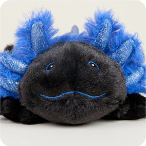 Black Axolotl Warmies Junior 9"