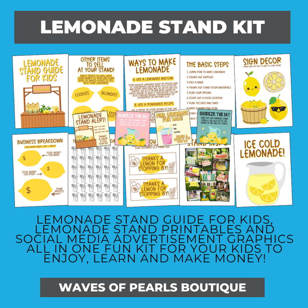 Lemonade Stand Kit