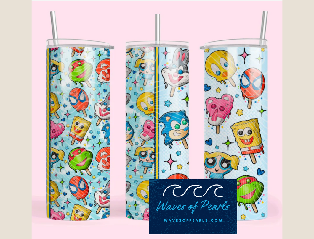 90’s Throwbacks Ice Cream Tumbler