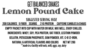 Get Balanced - Protein Shakes