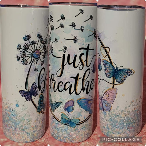 Just Breathe Tumbler