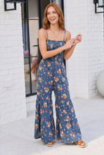 Groovy Florals Smocked Jumpsuit