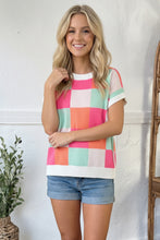 Hot Pink Sugar Rush Checkered Top