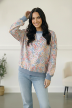 Meadow Breeze Floral Pullover
