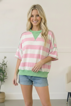 Pink Sugar Rush Colorblock Tee
