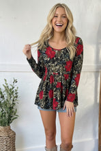 Scarlet Meadow Babydoll Blouse